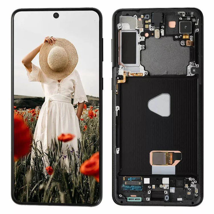 Samsung Galaxy S21 Plus LCD -näytön kosketusnäytön kokoonpano