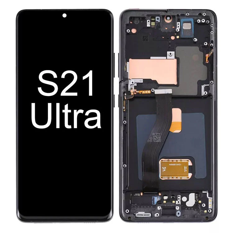 Samsung Galaxy S21 Ultra LCD -näytön kosketusnäytön kokoonpanon vaihto