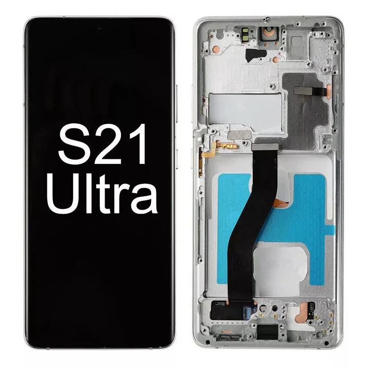 Samsung Galaxy S21 Ultra LCD -näytön kosketusnäytön kokoonpanon vaihto